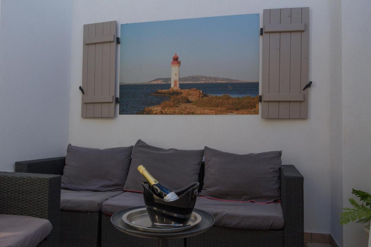 Residence Le Port - Appartement Hippocampe Marseillan  Esterno foto